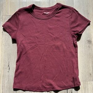 Old Navy Women's Burgundy Top